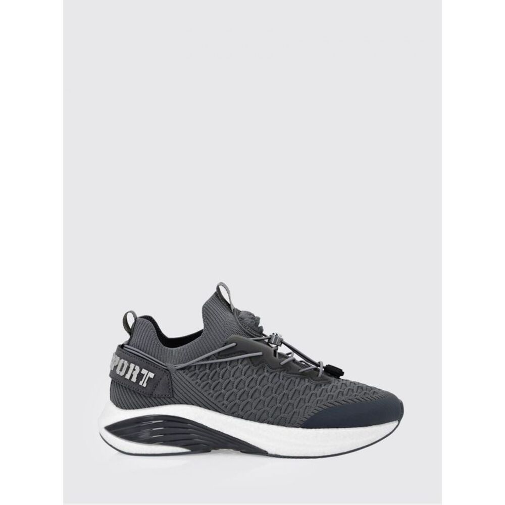 Plein Sport Men Crochet Knit Sneakers Plein Sport